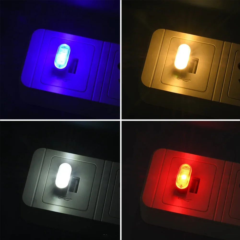 USB Colorful Interior Atmosphere Emergency Lighting