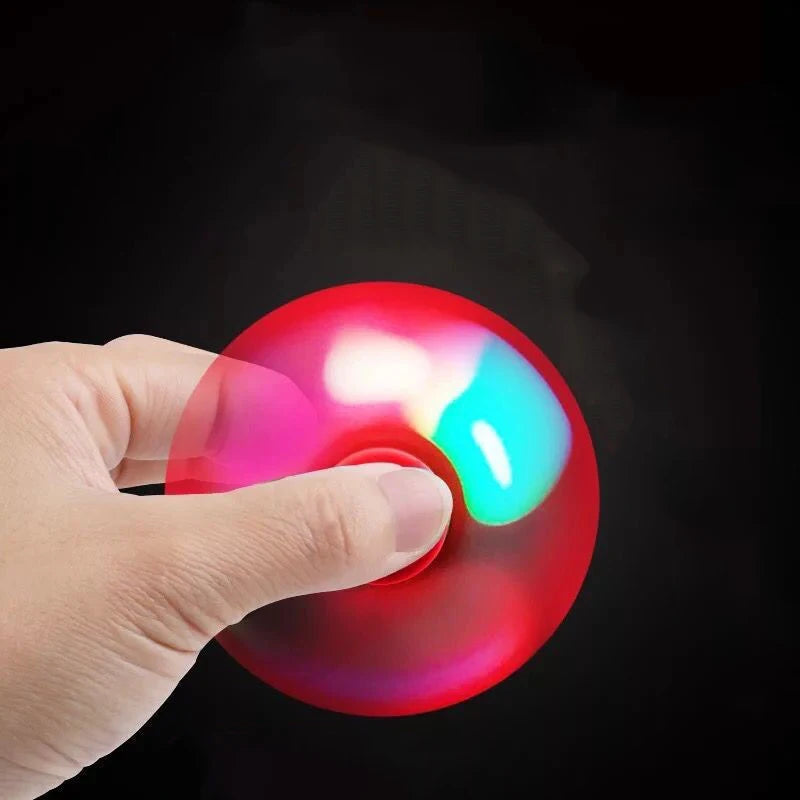 For Children ABS Luminous Fidget Spinner Hand Spinners Glow In