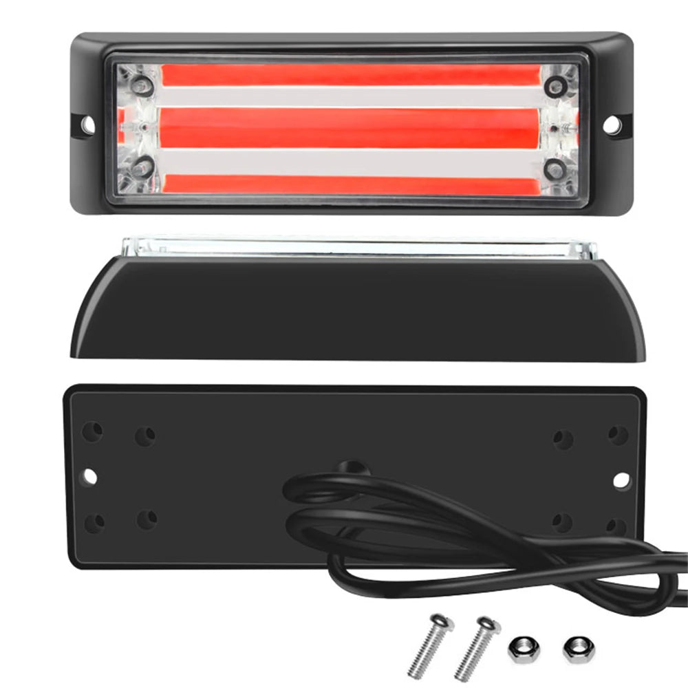 For Auto Strobe Lights Cob LED 2PCS Gazelle Strobe Fireman