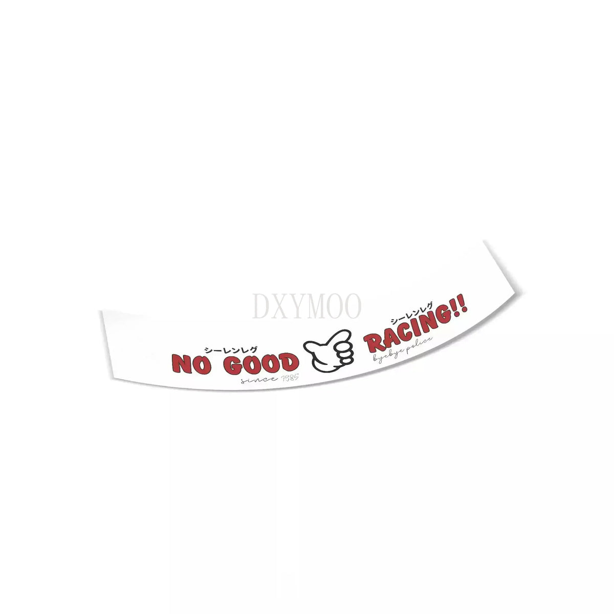 For No Good Racing Japanese Style Sticker Windshield Window