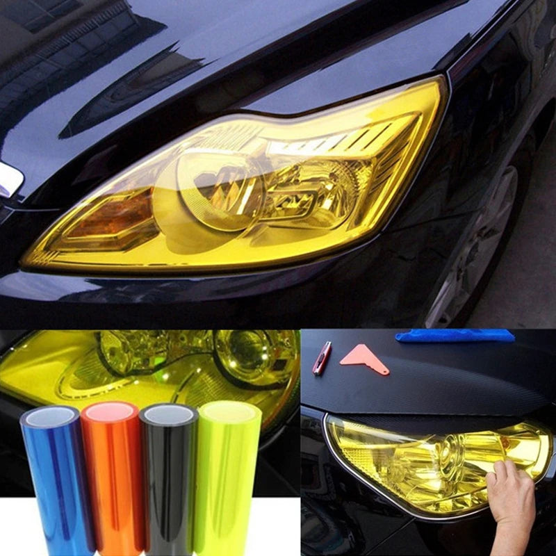 Film Headlight Sticker Taillight Fog Vinyl Rear Tinting Exterior