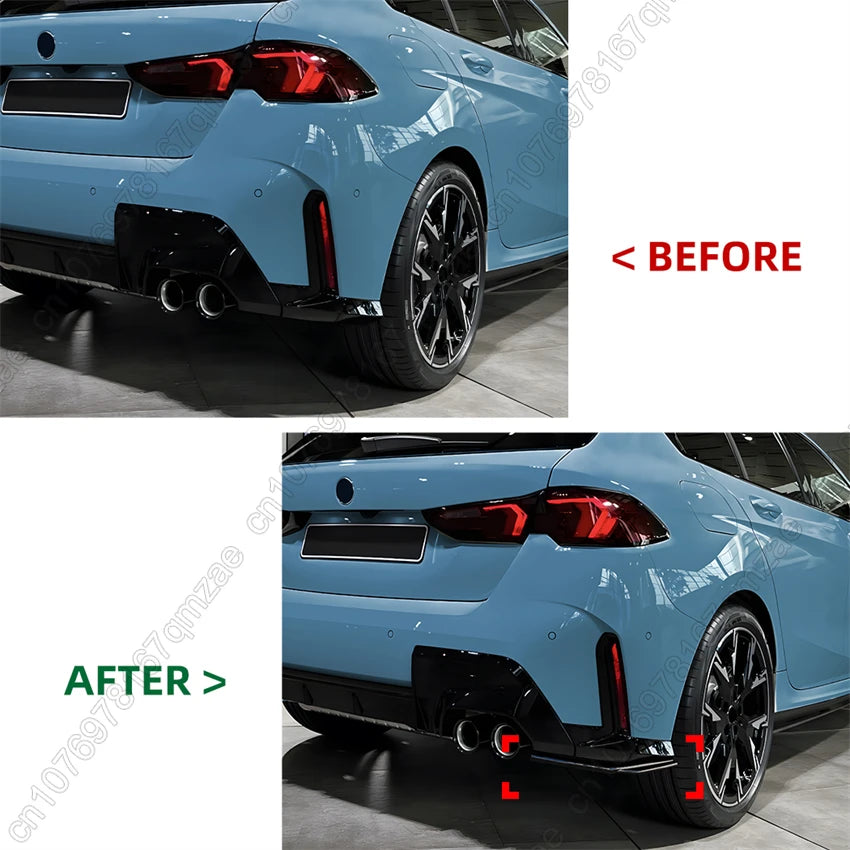 For BMW 1 Series F70 M Sport Rear Bumper Diffuser Side Spoiler