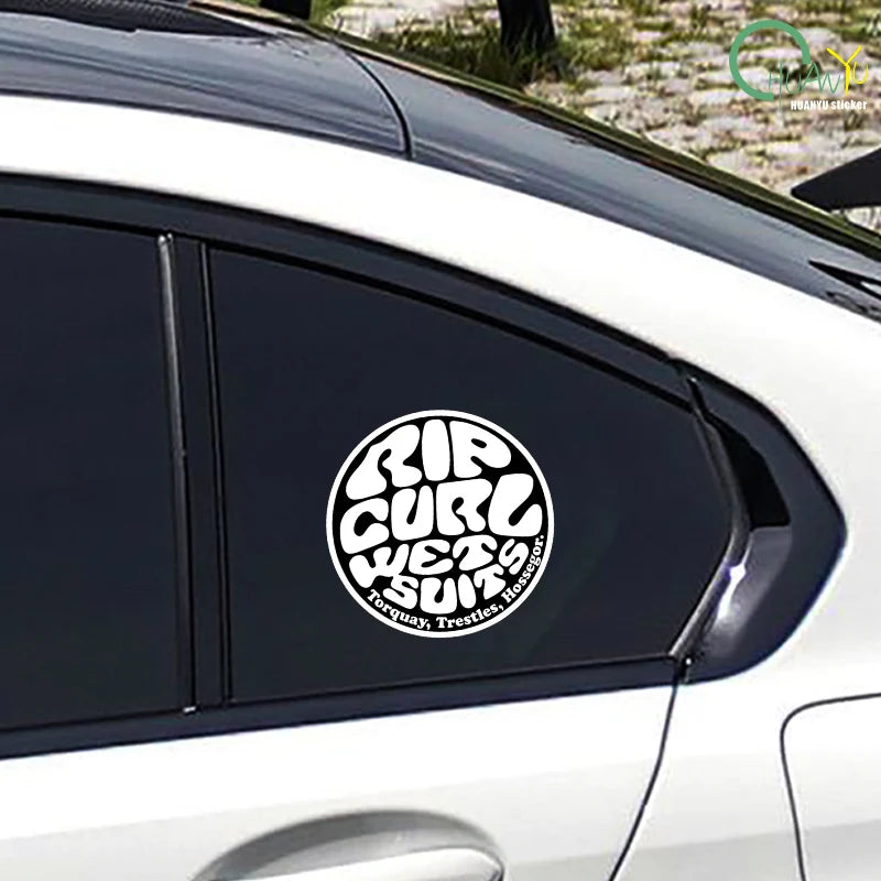 Fashionable Sports Ripcurl Sticker Cute Cartoon Art Anime Bumper