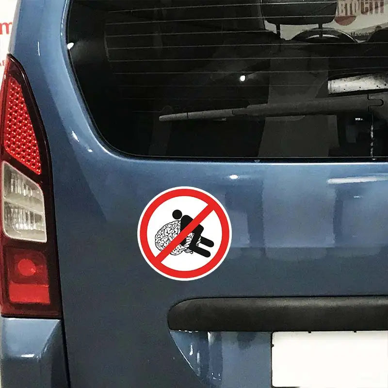 Sticker Waterproof Vinyl Decal On Bumper self-adhesive SH72