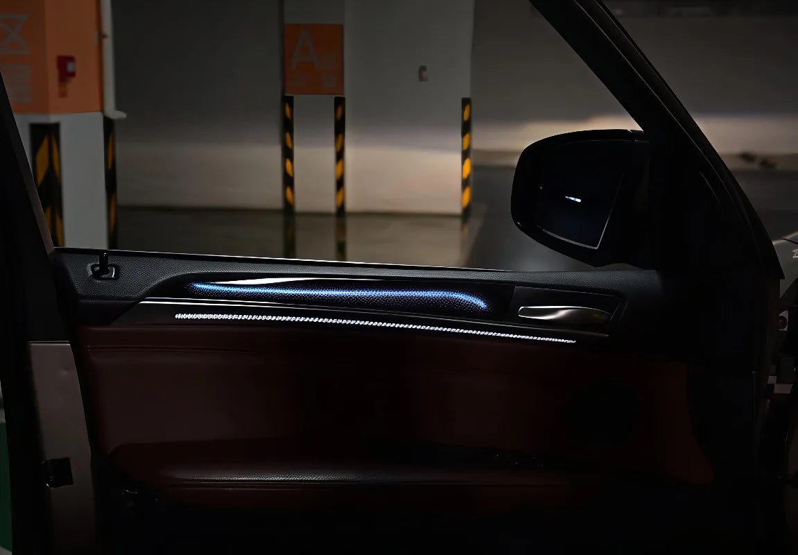 For BMW X5 E70 2006 - 2013 Nterior Ambient Lighting Upgrade Kits