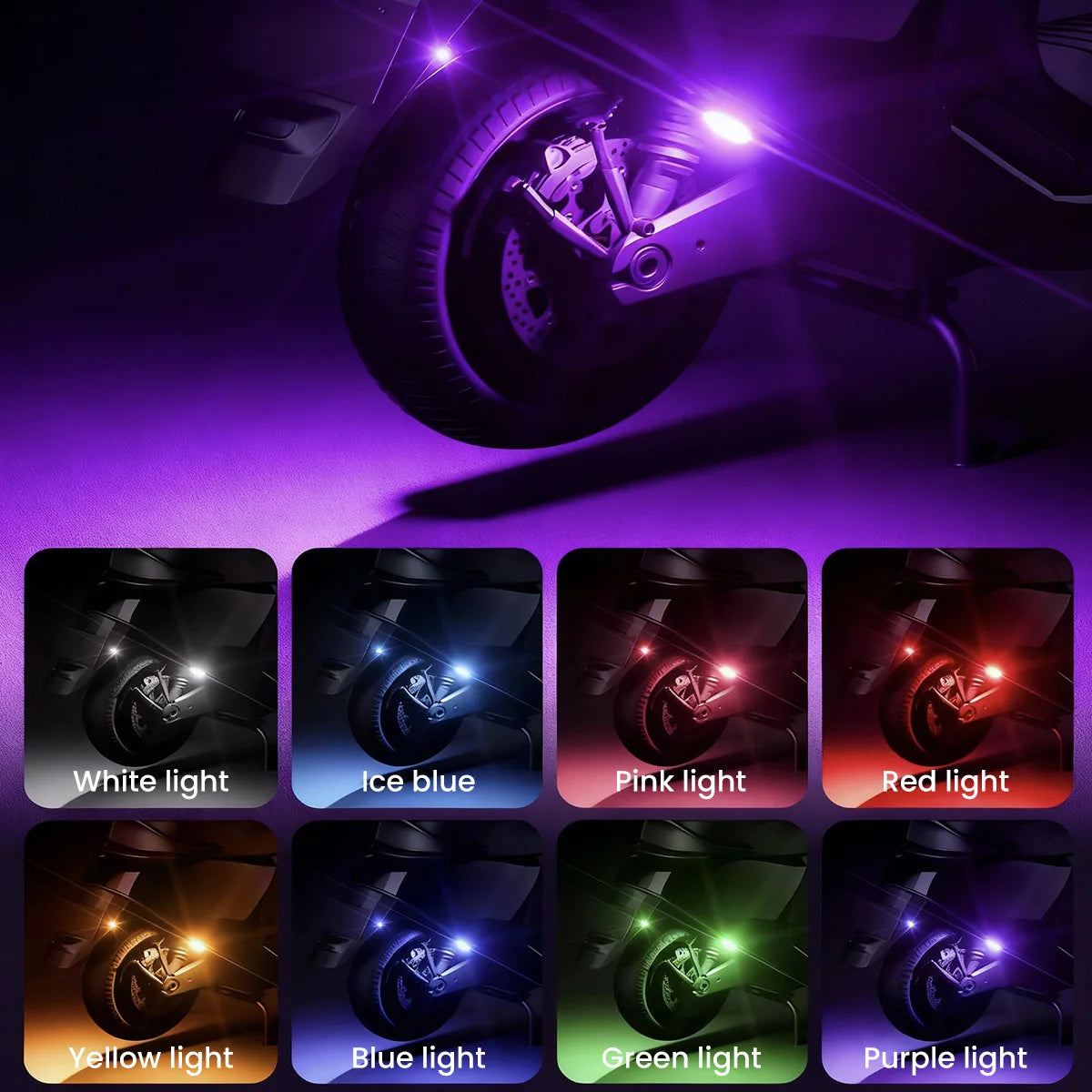 RGB Strobe Motorcycle Flash Position Wireless Aircraft Airplane
