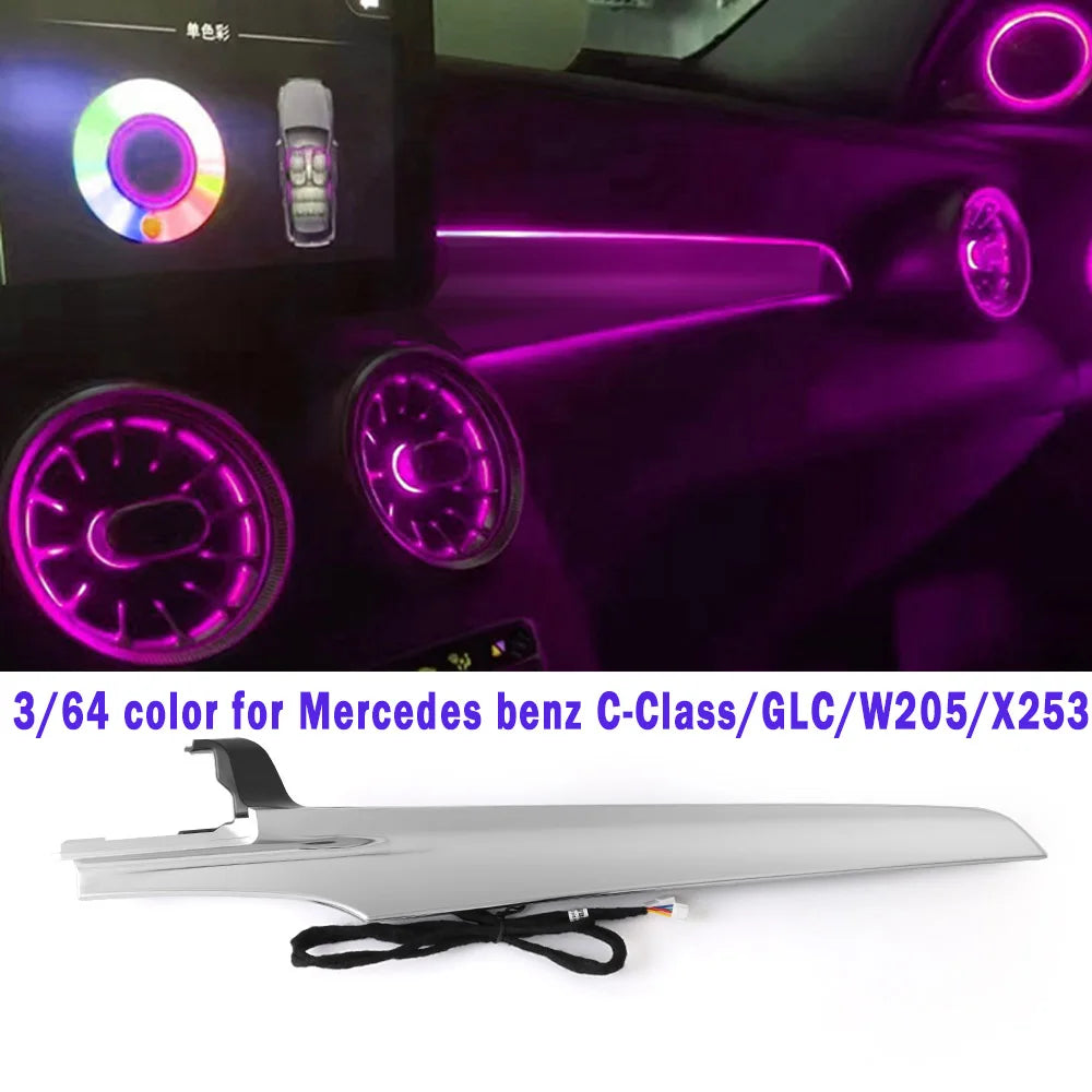 For Mercedes-Benz C Glc Class W205 Colors co-pilot S Ambient