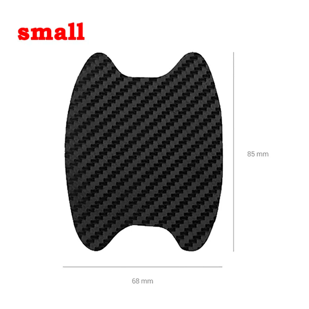 4PCS Set Handle Protection Film Door Sticker Scratches Resistant
