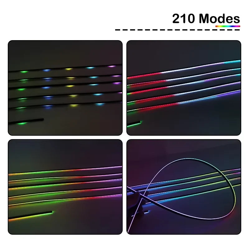 110CM Acrylic Ambient RGB 213 Color Symphony APP Streamer
