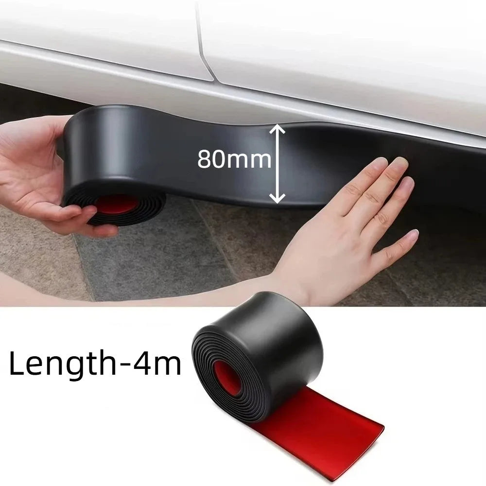 Fit Rubber Side Skirts self-adhesive scratch-resistant