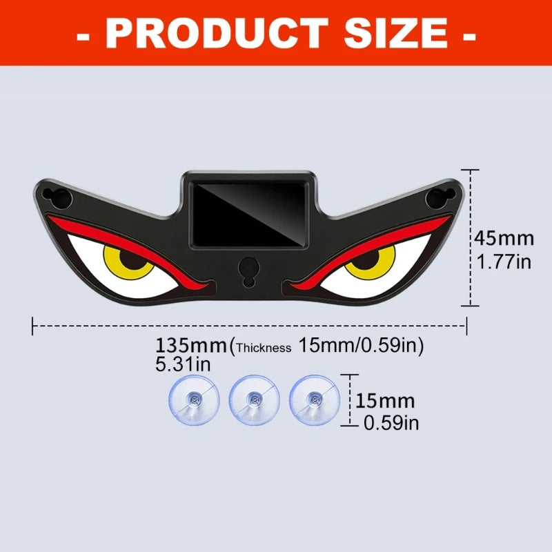 For Vehicles Rear Window Solar Type C Powered Interior Ambience