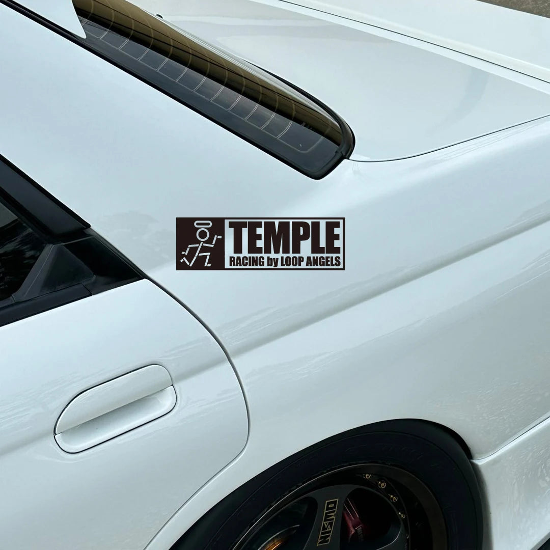 Temple Racing Loop Angels Jdm Sticker Creativity Modified Window