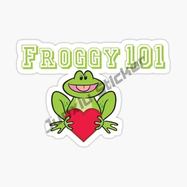 For Laptop Decor Bedroom Funny Office Froggy 101 Sticker Cute