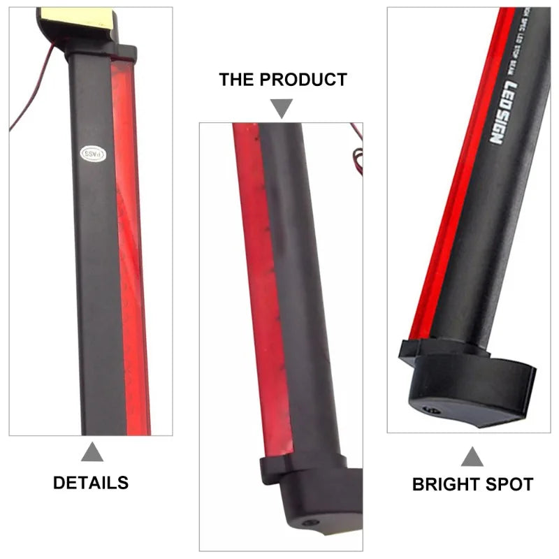 24 48 60LED Strip Trailer Brake Warning Lamps Rear