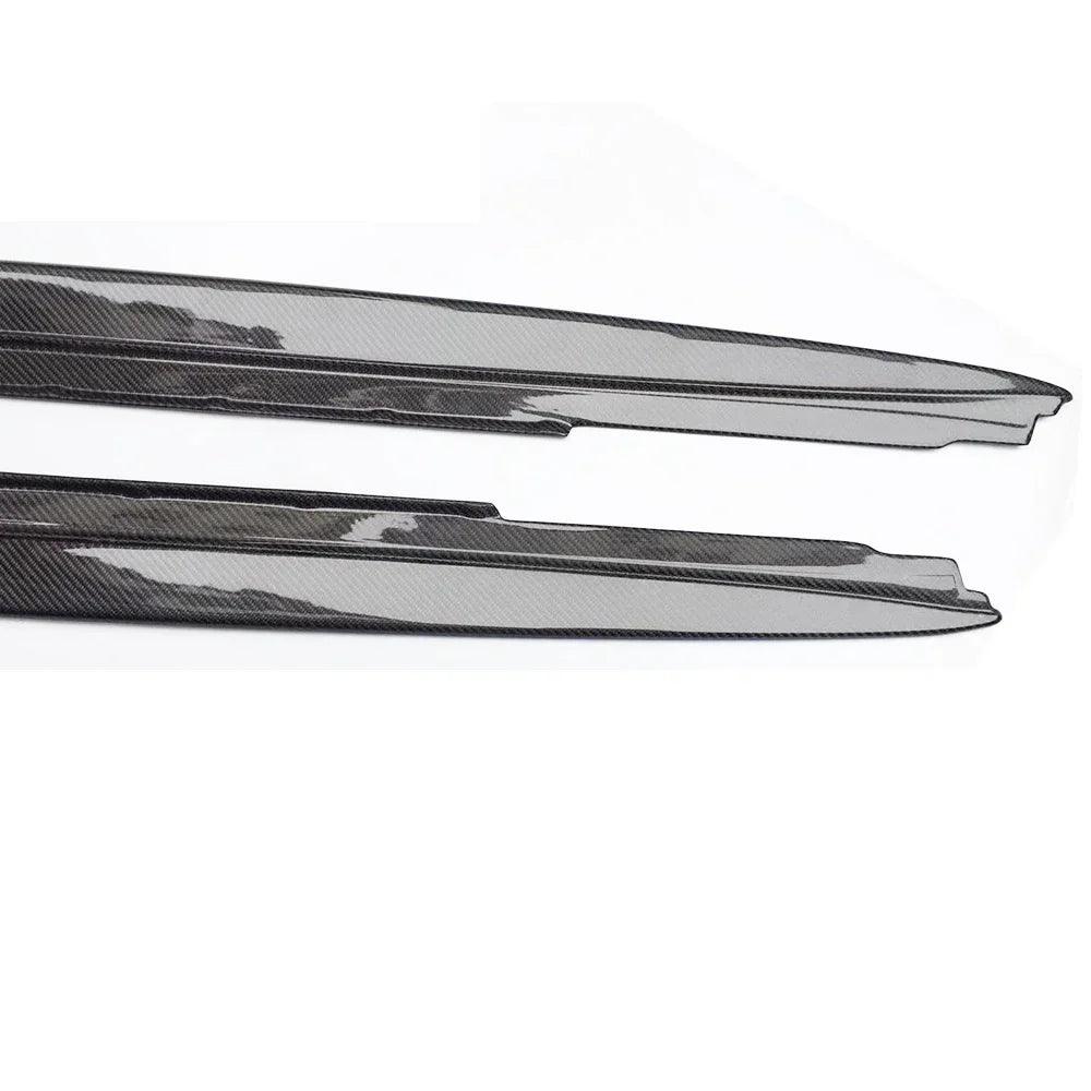 For BMW G30 G31 520 530 F90 M5 Carbon Side Skirt 540 Door Bumper