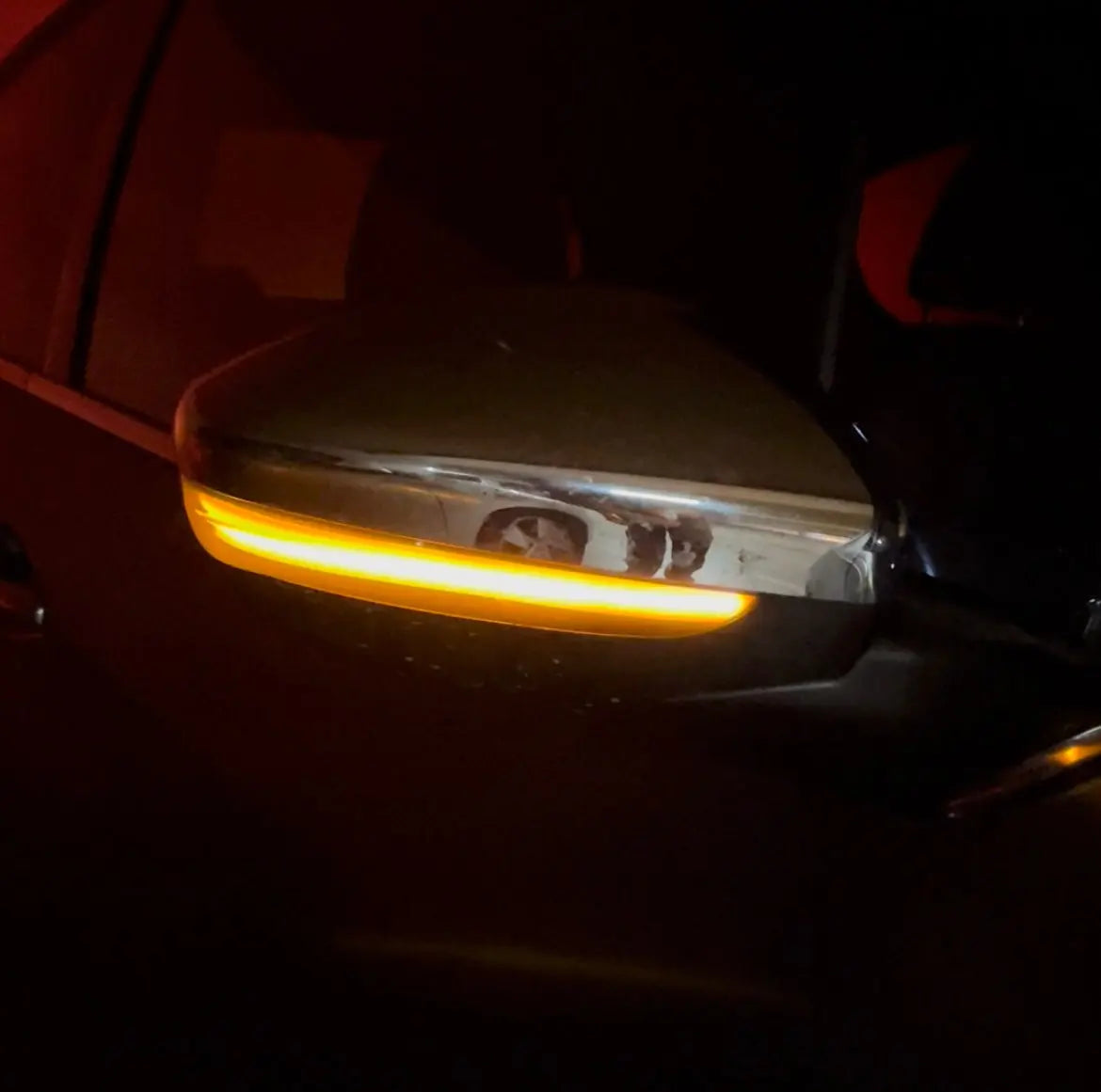 For Peugeot 208 2008 2012 2013 2PCS Dynamic Turn Signal Side