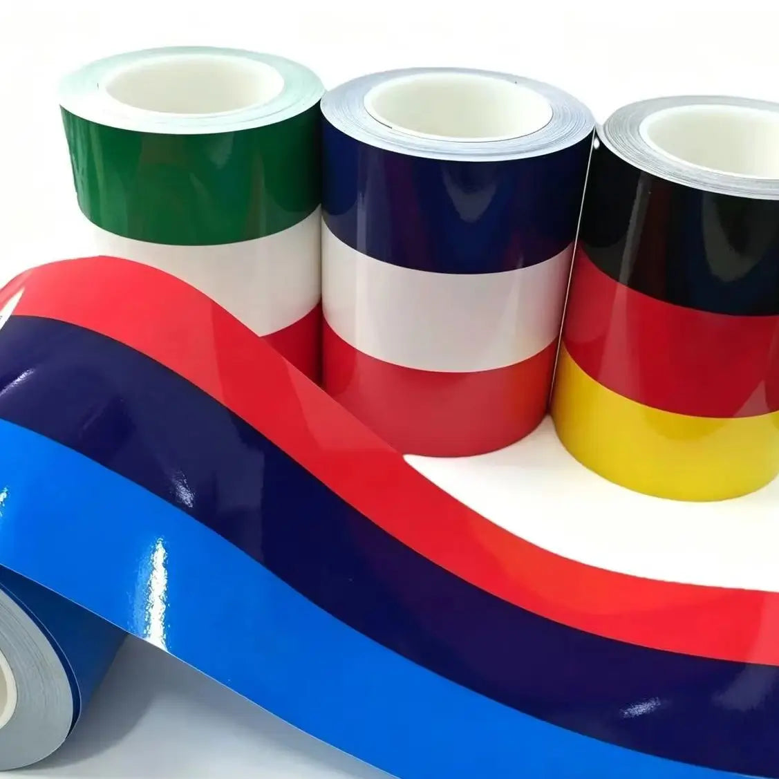 For Three Color National Flag Sticker Sticker Color Side Hood