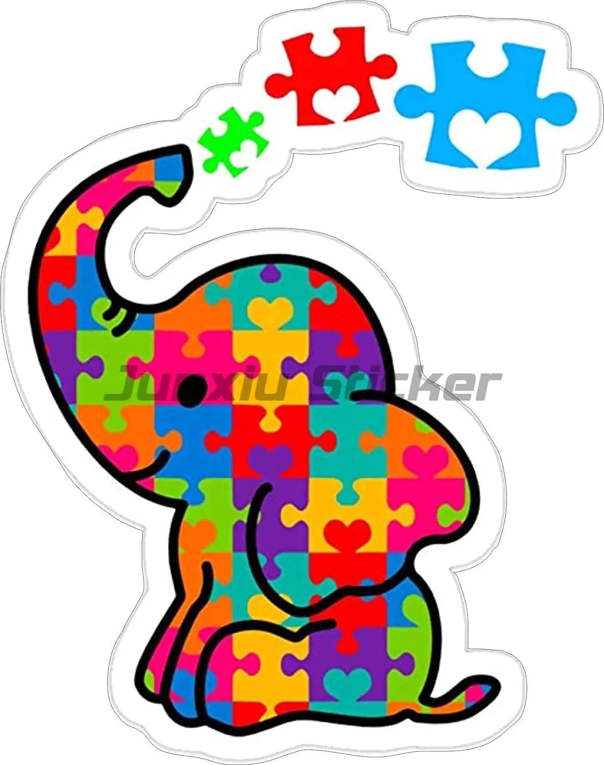 Children Adults Autism Awareness Safety Sticker Window Decal