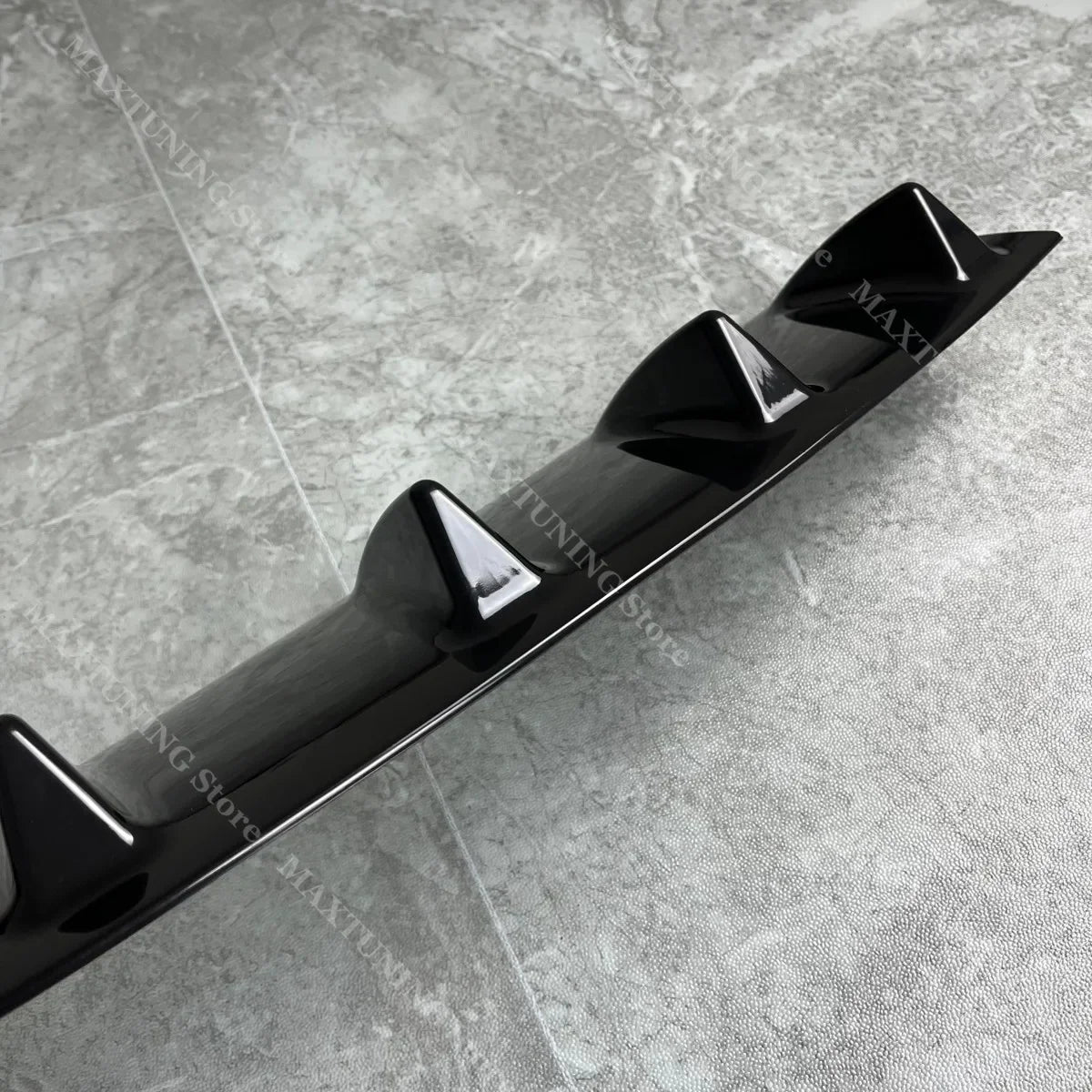 For BMW X5 E70 Lci 2007-2013 Fins Rear Bumper Splitter Lip M