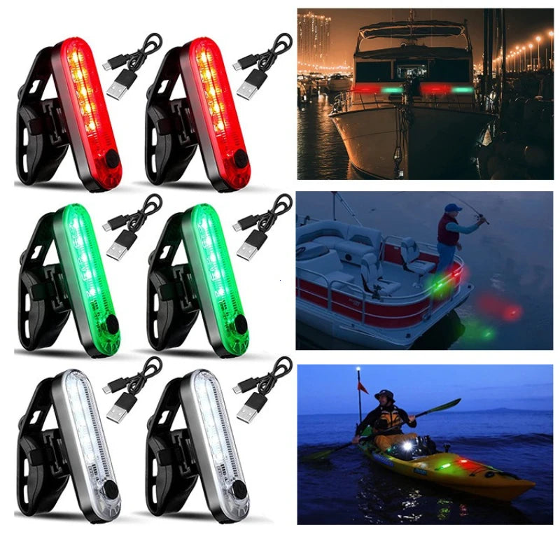 Bicycle Riding Boat Navigation type-c Charging Sailing Signal