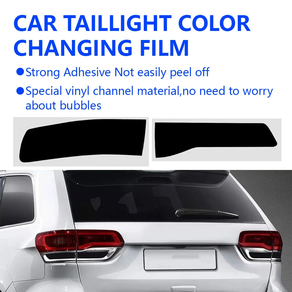 For Jeep Grand Cherokee 2014-2019 8PCS Rear Tail Tint Overlay