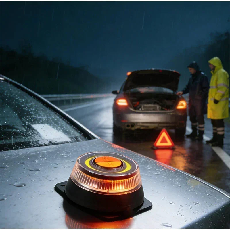 Emergency Beacon Geolocation Strobe Flashing Night Safety Signal