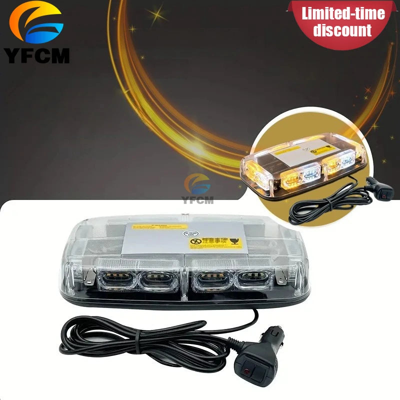 Truck Construction Parts Warning Brightness Magnetic Suction