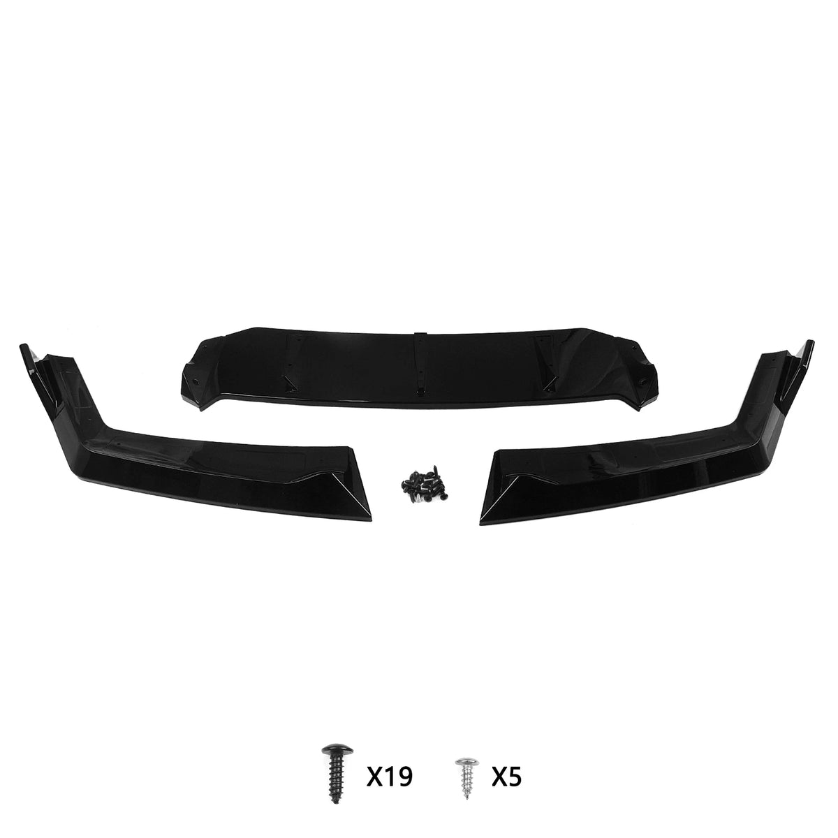 For BMW 7 Series G70 M Front Bumper Spoiler Lip Tech Sport