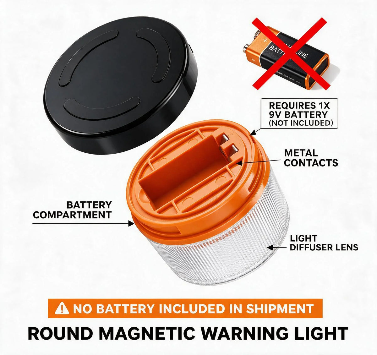 For Roadside Breakdown Traffic Alert High Emergency Beacon