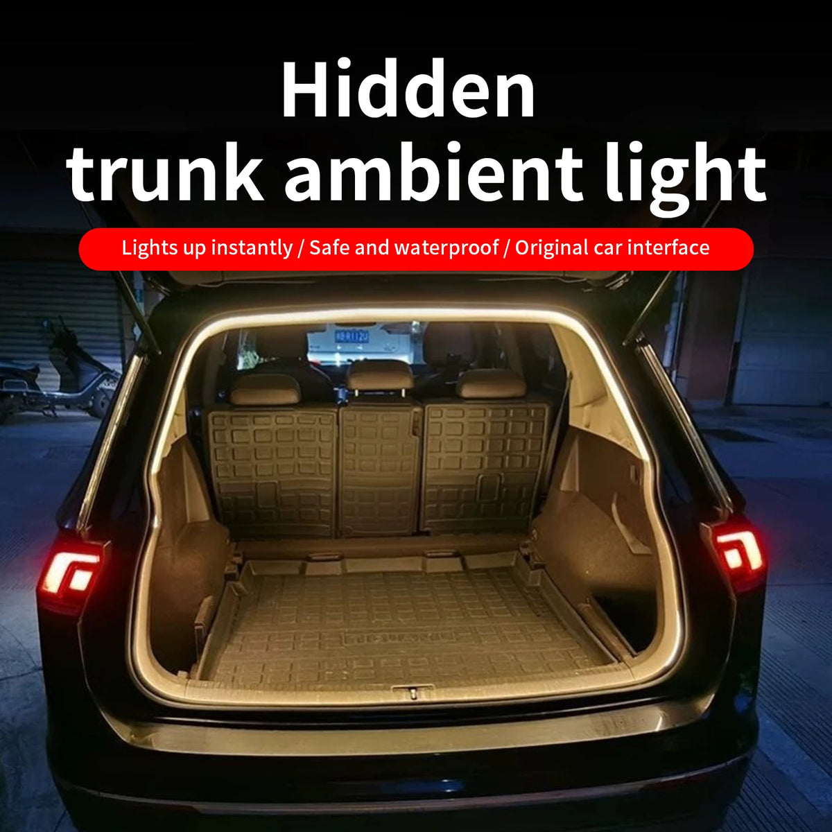 Trunk Ambient Sync Original Hidden Design No Flicker Safe