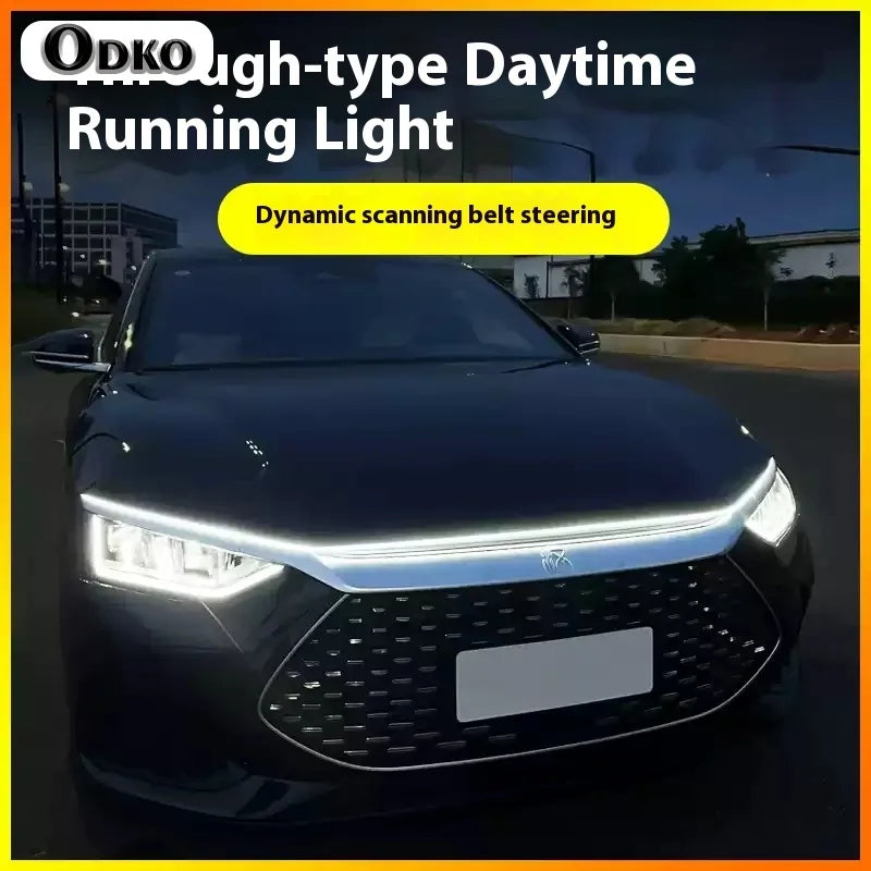 For Audi Q2 Q3 Q5 Q7 Drl Strip Hood A1 A3 A4 A5 A6 A7