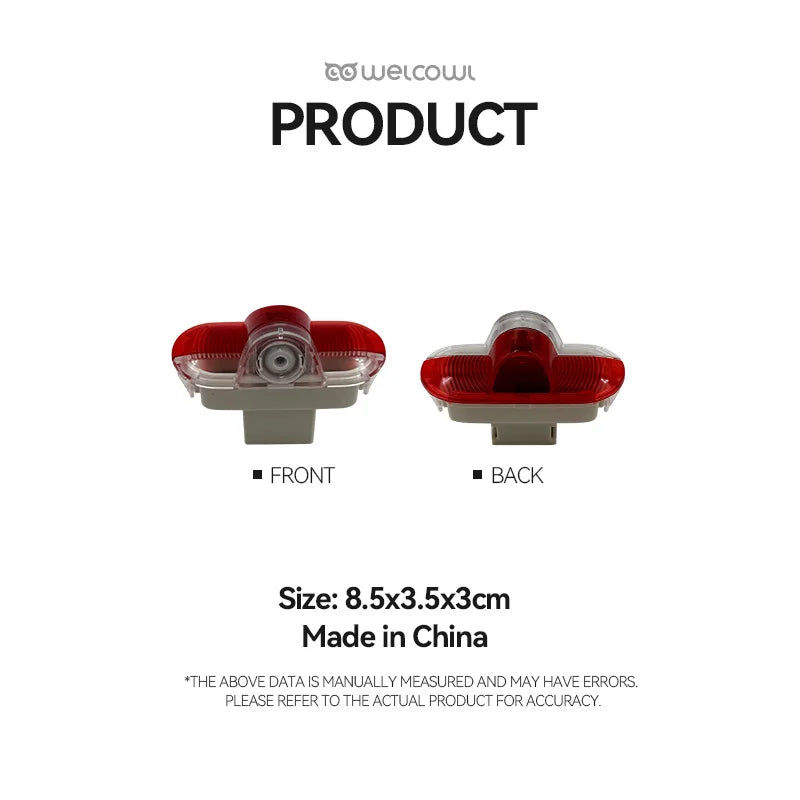 For Jaguar Xk 2006-2014 Xj 2005-2019 2PCS Welcome Door Icon
