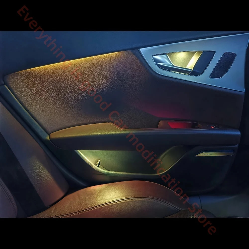 For Audi A6 A7 2012-2018 64 Colors Ambient Interior Lighting