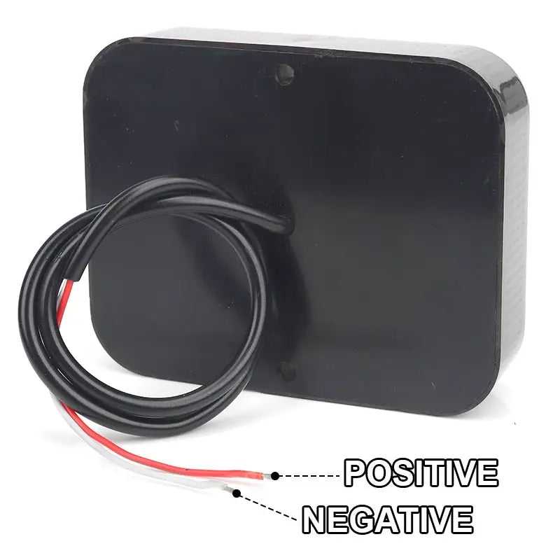 Waterproof 12 Rear Tail Fog E11 Driving Safety Warning