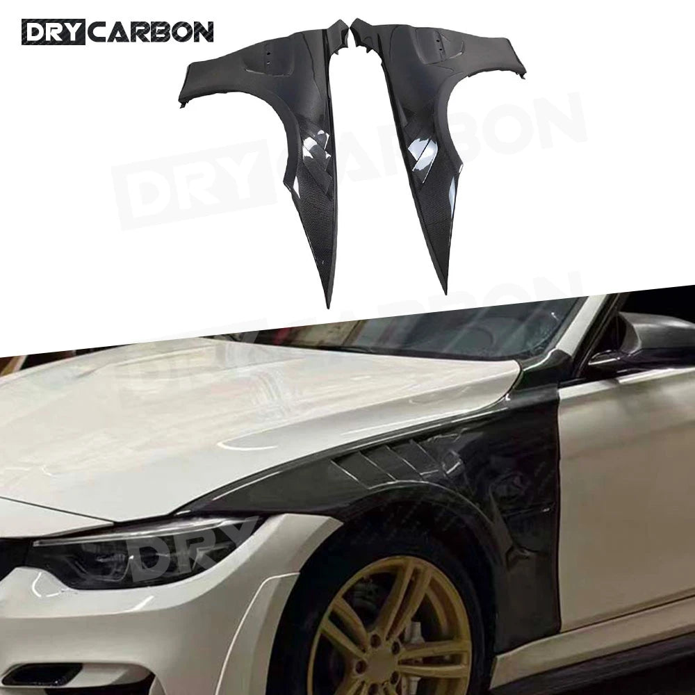 For BMW F82 M4 2014-2018 Frp Carbon Fiber Front Vented Fender