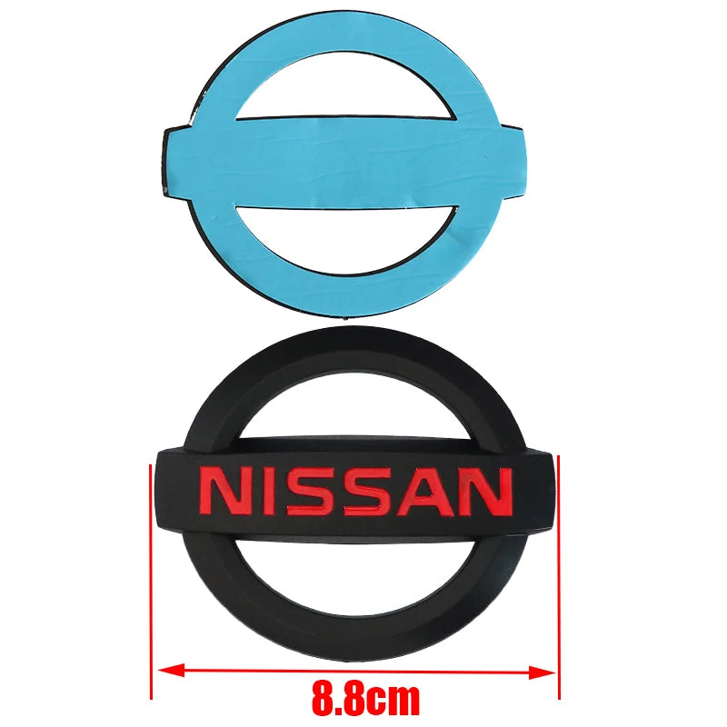 1PCS 3D Nissan ABS 8.8cm 10CM 10.5cm 11.8cm 12.8cm