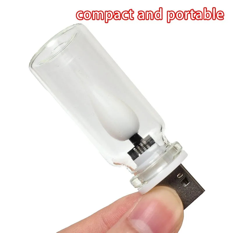 Candle color-changing USB Simulated Ambient Lighting Durable