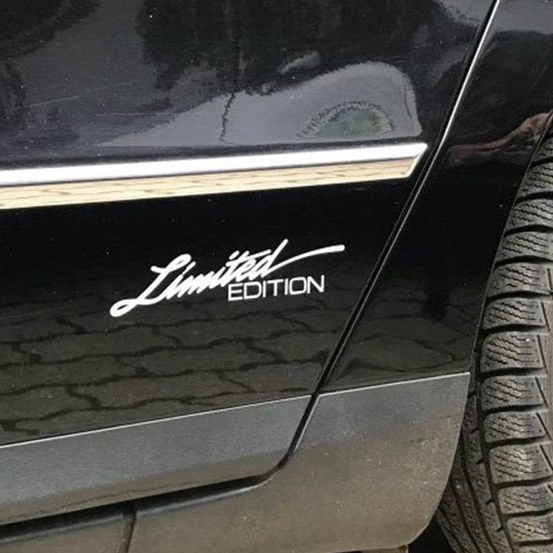 2PCS Limited Edition Stickers Vinyl Decal Body Glass Decor