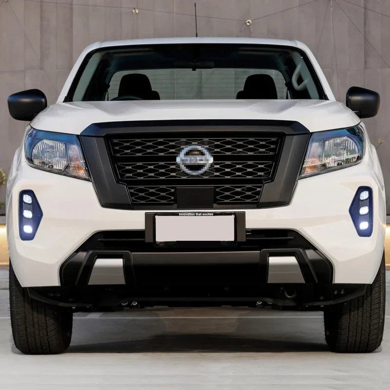 For Nissan Navara 2021 2022 Yellow Drl 12V Daylights Turn Signal