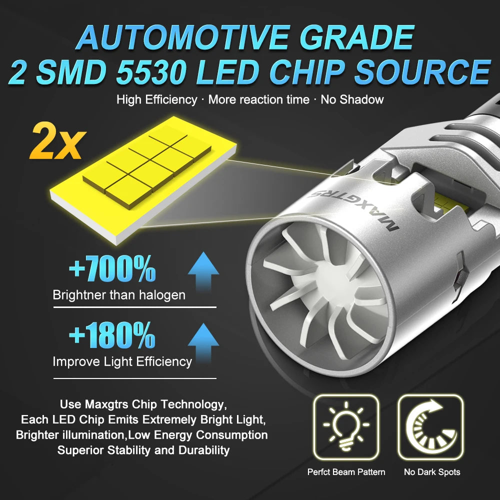 Super Bright 2X 4000LM Canbus T15 T16 Reverse W16W