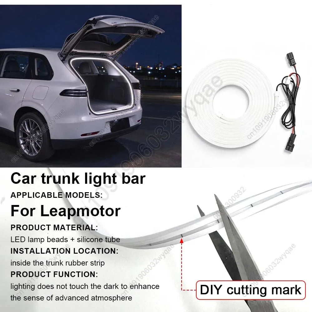 For Leapmotor C10 C11 C16 A10 Trunk Interior Ambient Tailgate