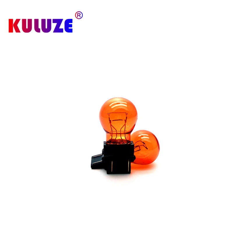 2PCS 3156 12v21w 3157 5W Amber External Turn Signal
