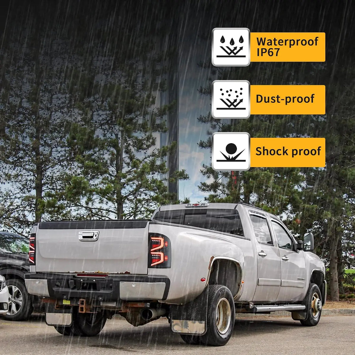 For Silverado 1500 2500HD 3500HD 2007-2013 Vland yab-svr-0354