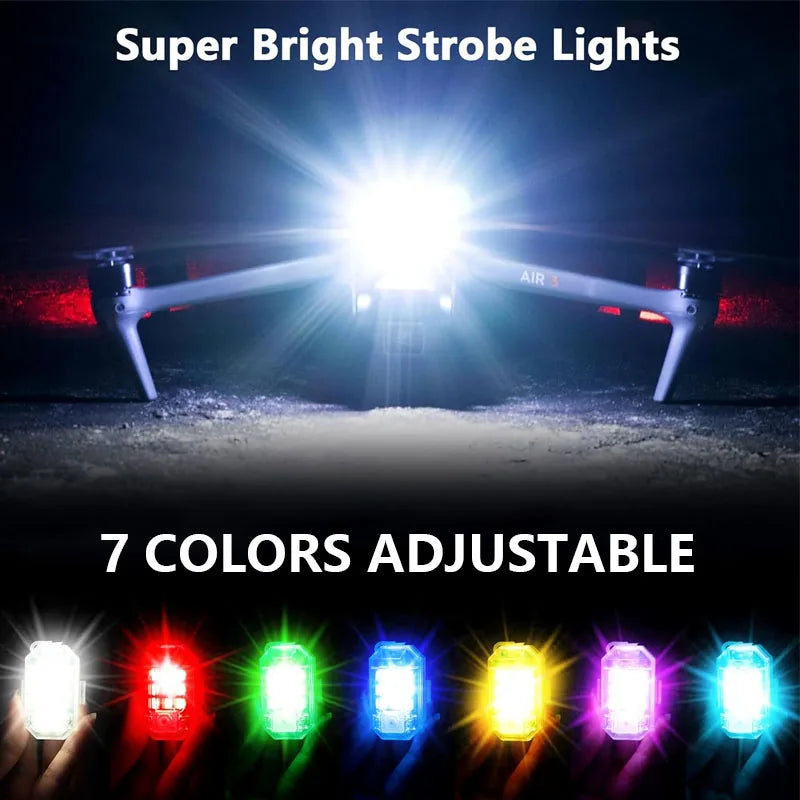 For Auto Motorcycle Bike Drones Atmosphere Strobe Wireless
