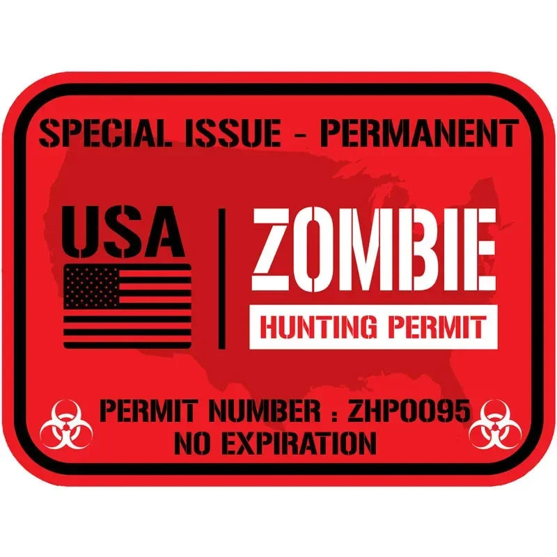 Personality Warning Sales Creative Zombie Outbreak Response