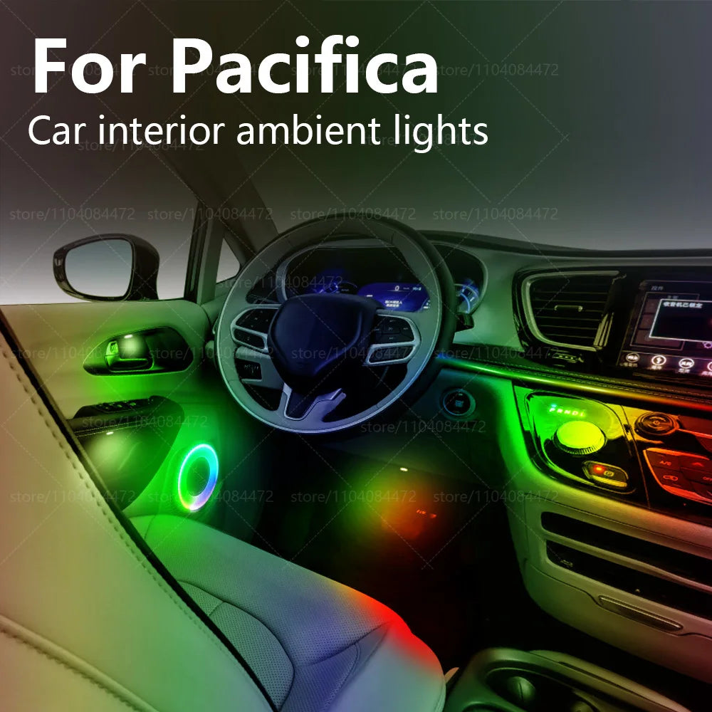 For Chrysler Pacifica Rt T 22IN1 RGB Interior Acrylic Ambient
