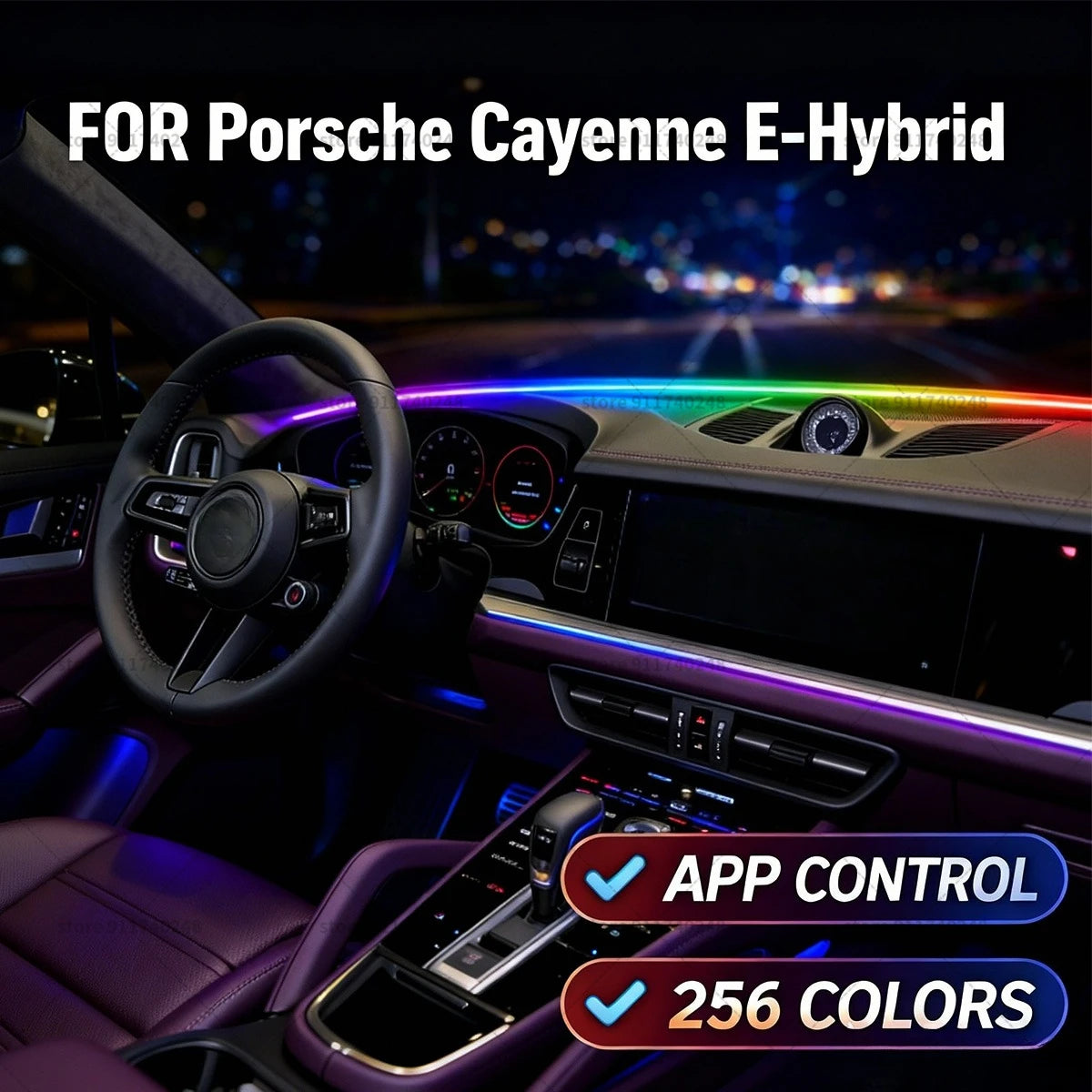 For Porsche Cayenne E-Hybrid Automotive Decoration Strip