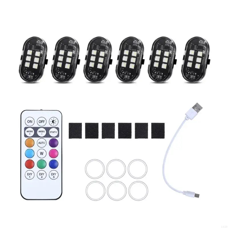 For Motorcycles Warning Remote Control Waterproof
