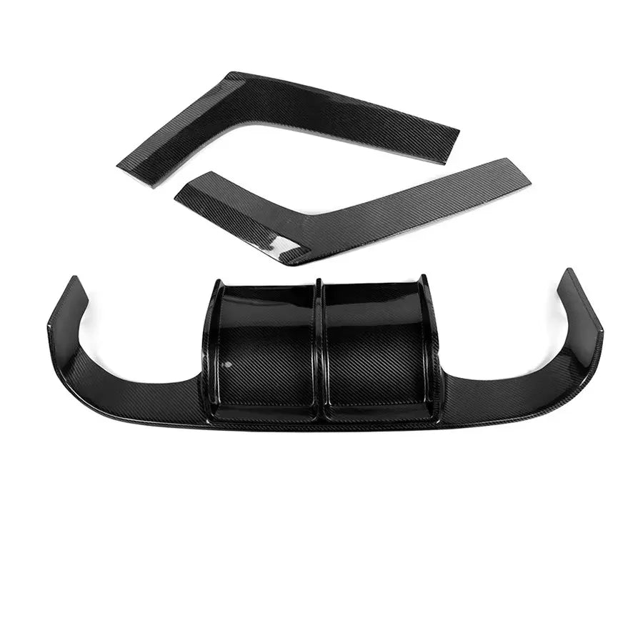 For BMW M3 M4 F80 F82 F83 2014-2020 Carbon Fiber Back Lip Rear