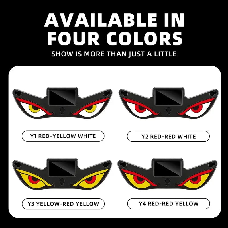 Wireless Cool Demon Eye Ambient Suction Cup USB Rechargeable